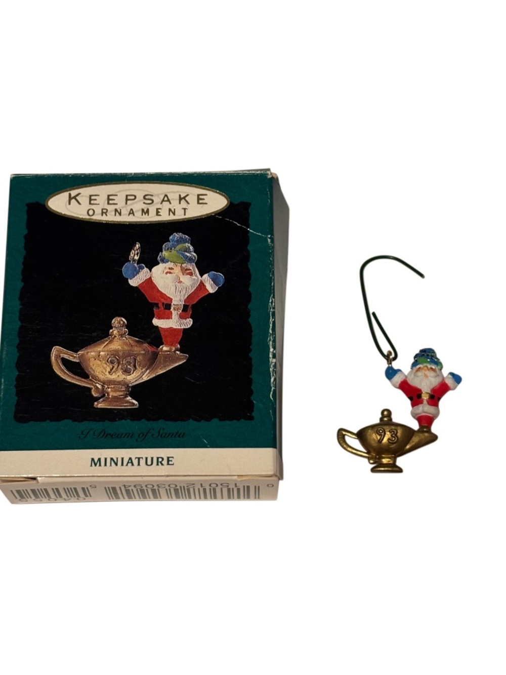 Vtg 1993 Hallmark Keepsake Ornament I Dream of Santa